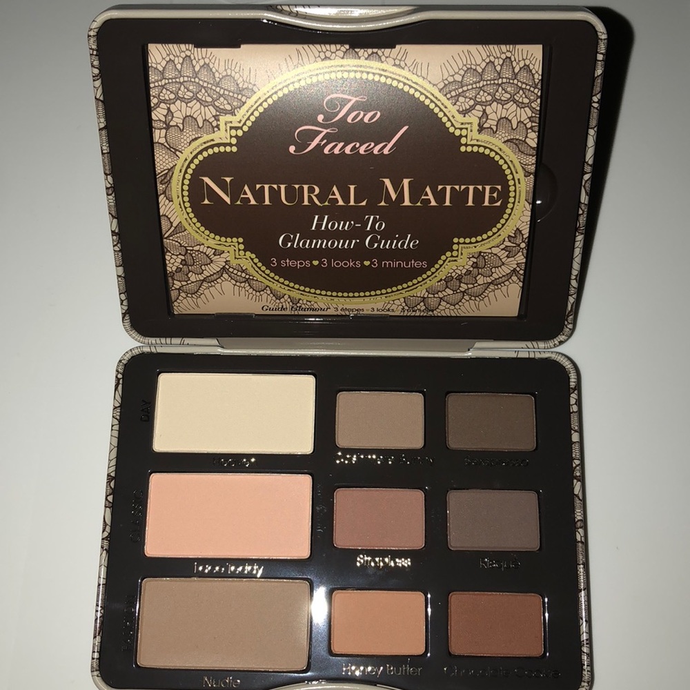 Too faced natural matte palette